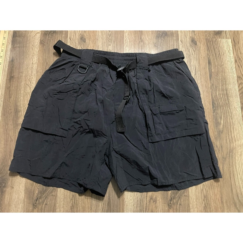 Eddie Bauer Shorts, Men's Size XL, Black, Swim Trunks Ebtek